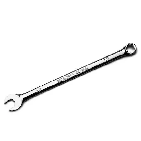 12 mm combination wrench with offset box end and long handle