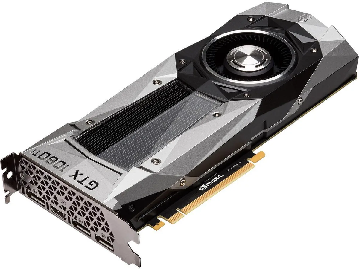 NVIDIA NVIDIA GeForce GTX 1080 Ti Founders Edition graphics card — product photo