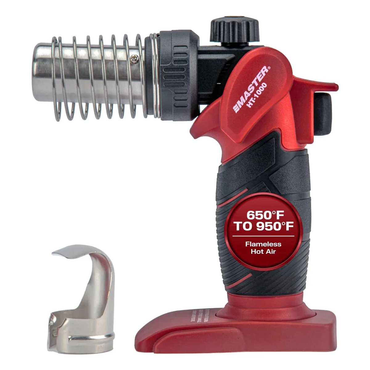 Master Appliance HT-1000 Cordless Butane Heat Gun Blower 650-950°F 366W 20.6oz — product photo