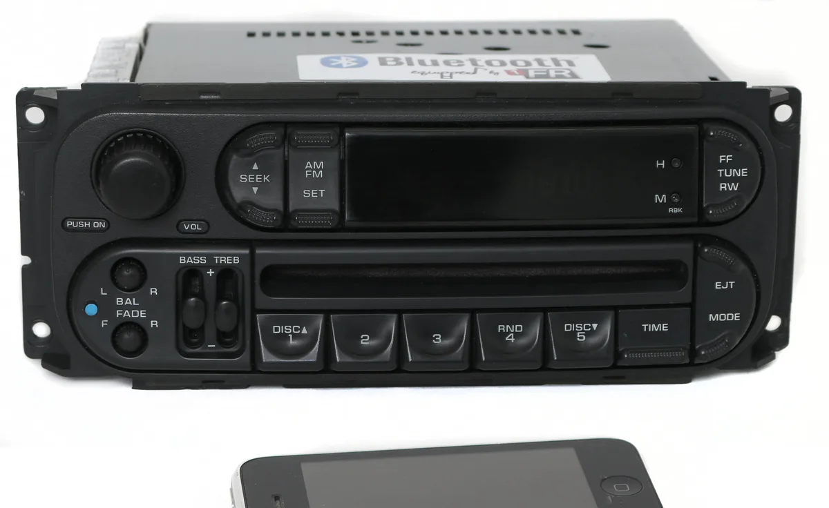 1 Factory Radio 1 Factory Radio P05091506AG AM FM CD Bluetooth Slider — product photo