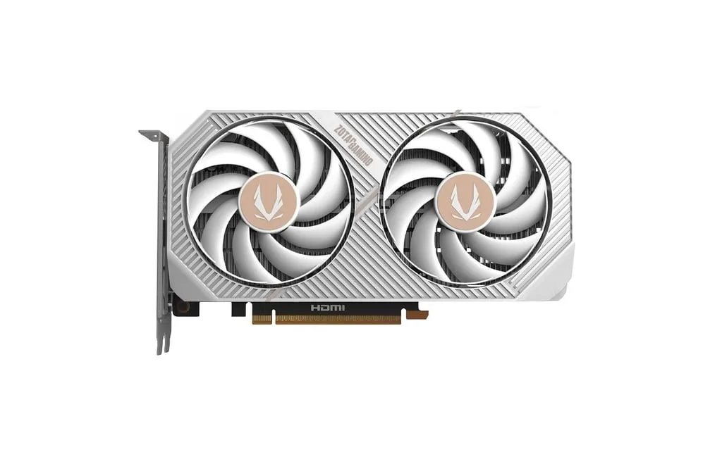 ZOTAC ZOTAC RTX 5060 Twin Edge OC White Edition graphics card ZT-B50600Q-10M — product photo