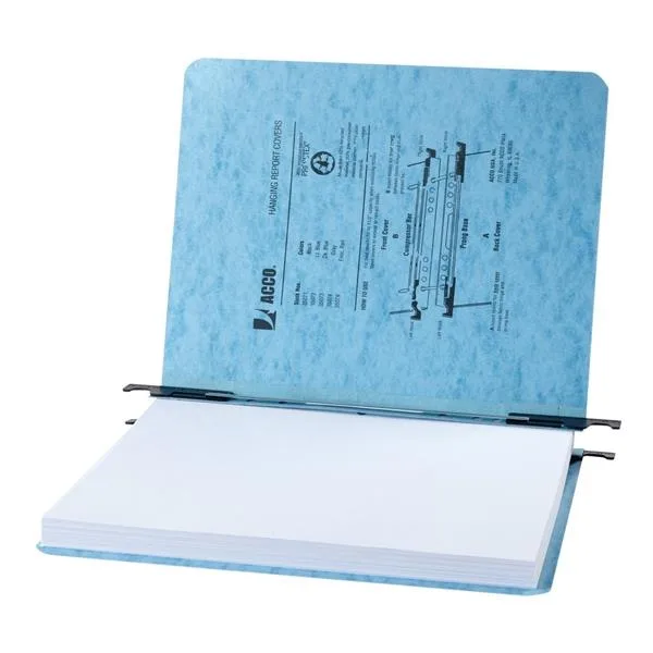 ACCO ACCO 35072 File Folder Accessory Light Blue 8.12" x 11" 5 Pack — תמונת המוצר