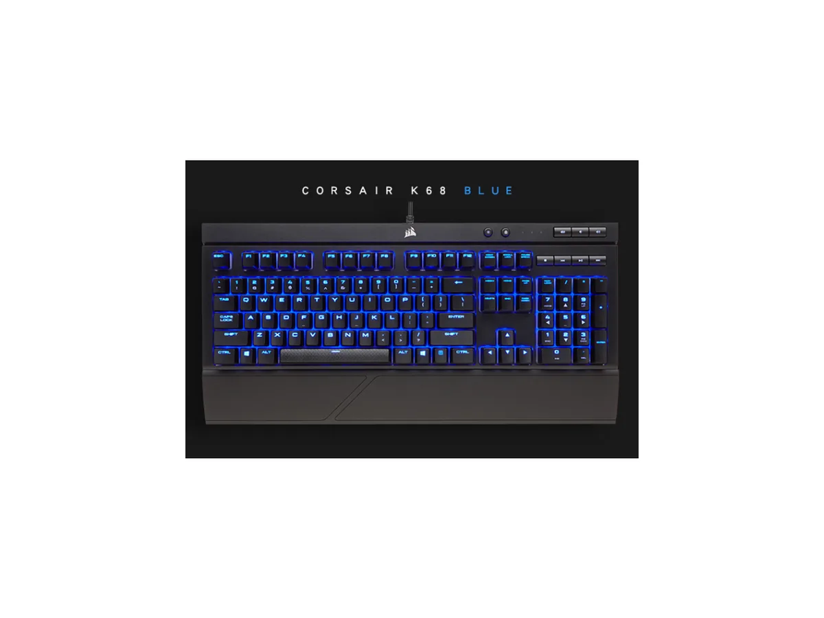 Corsair Corsair K68 Mechanical Gaming Keyboard CH-9102020-NA Cherry MX Red — product photo