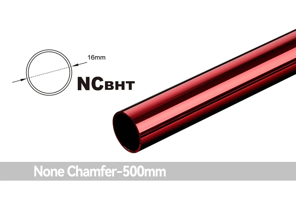 Bitspower Bitspower OD16mm Brass Hard Tubing Deep Red 500mm — product photo