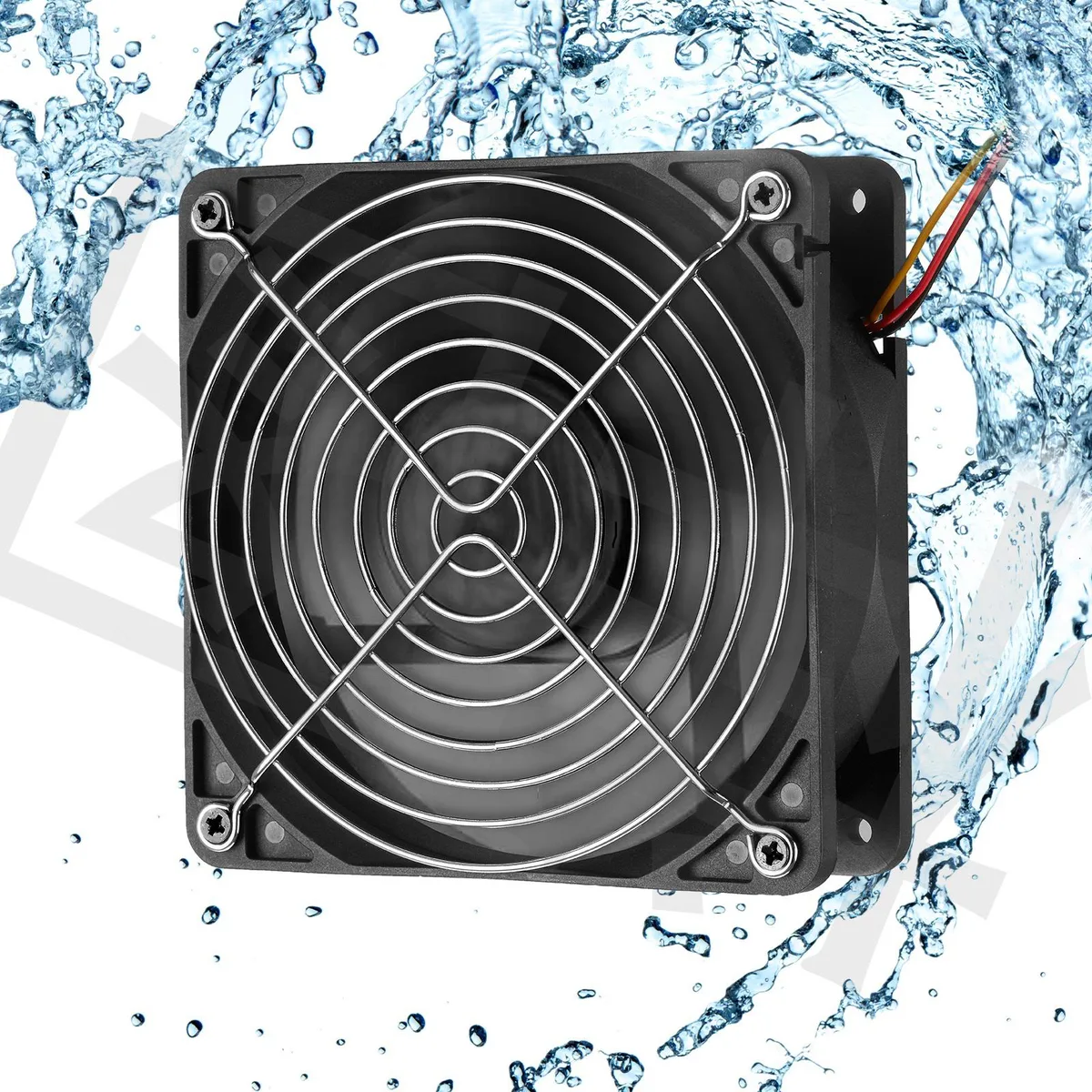 PANO-MOUNTS PANO-MOUNTS 12038IP2510 120mm IP65 3500RPM 38mm 3-pin case fan — product photo