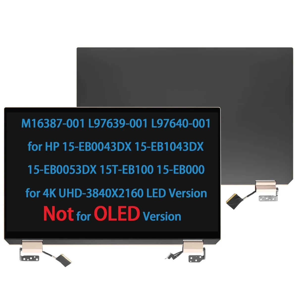 Barrow Mods Barrow Mods 15.6" 3840x2160 LED Screen Assembly 2 in 1 accessory — product photo