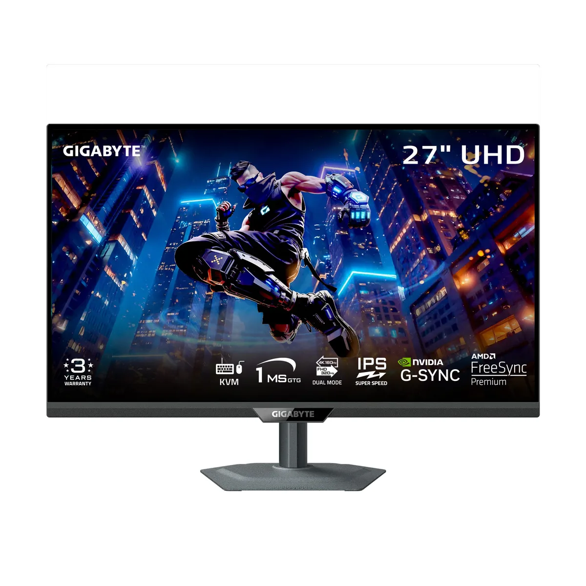 GIGABYTE GIGABYTE M27UP SA 27" UHD 160Hz gaming monitor — product photo