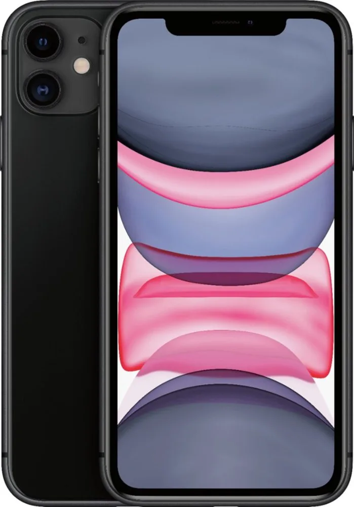 Apple Apple iPhone 11 64GB Black MWKM2LL/A-BL-C cell phones - unlocked — product photo