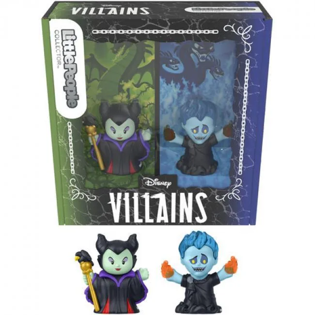 Fisher-Price Fisher-Price JLB17 Little People Collector Disney Villains Maleficent and Hades Action Figure Set — product photo