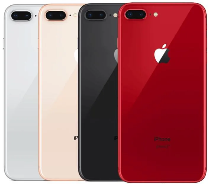 Apple Apple iPhone 8 Plus 64GB Silver cell phones - unlocked — product photo