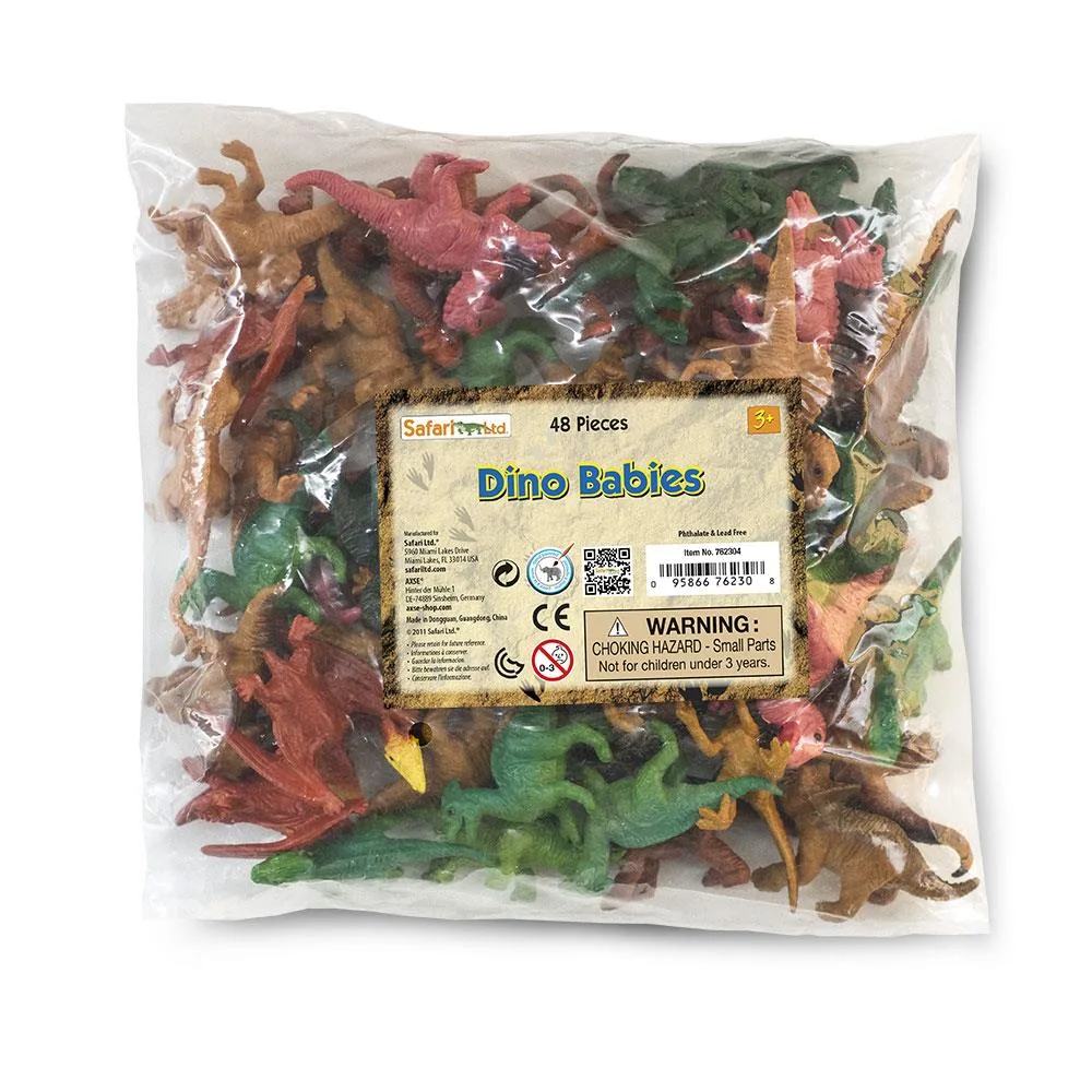 Safari Ltd. Safari Ltd Dino Babies Bulk Bag 48-piece action figure set — product photo