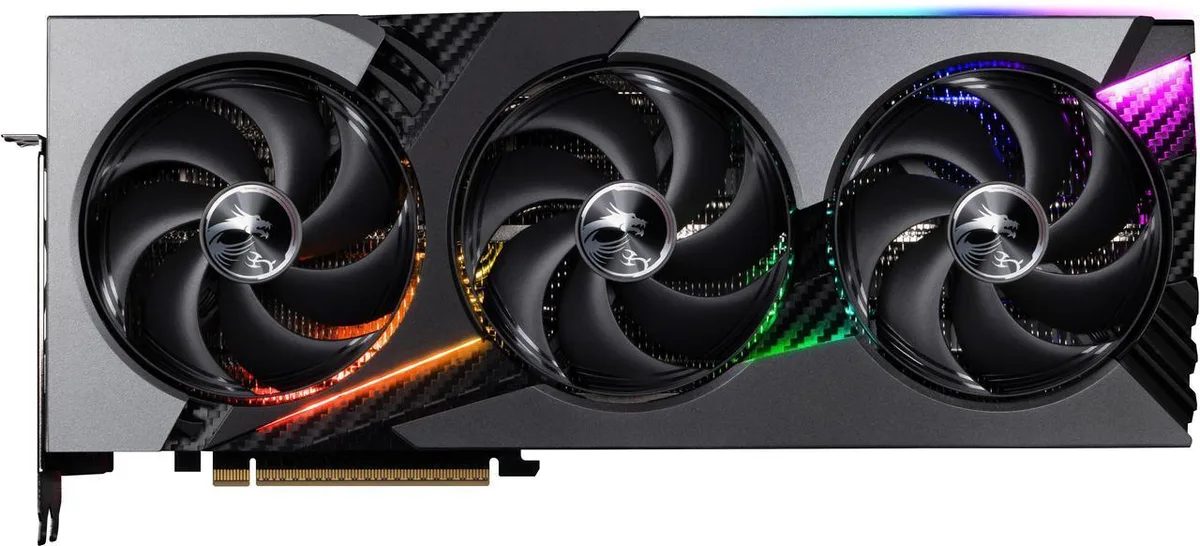 MSI MSI VANGUARD GeForce RTX 5070 12GB GDDR7 graphics card — product photo
