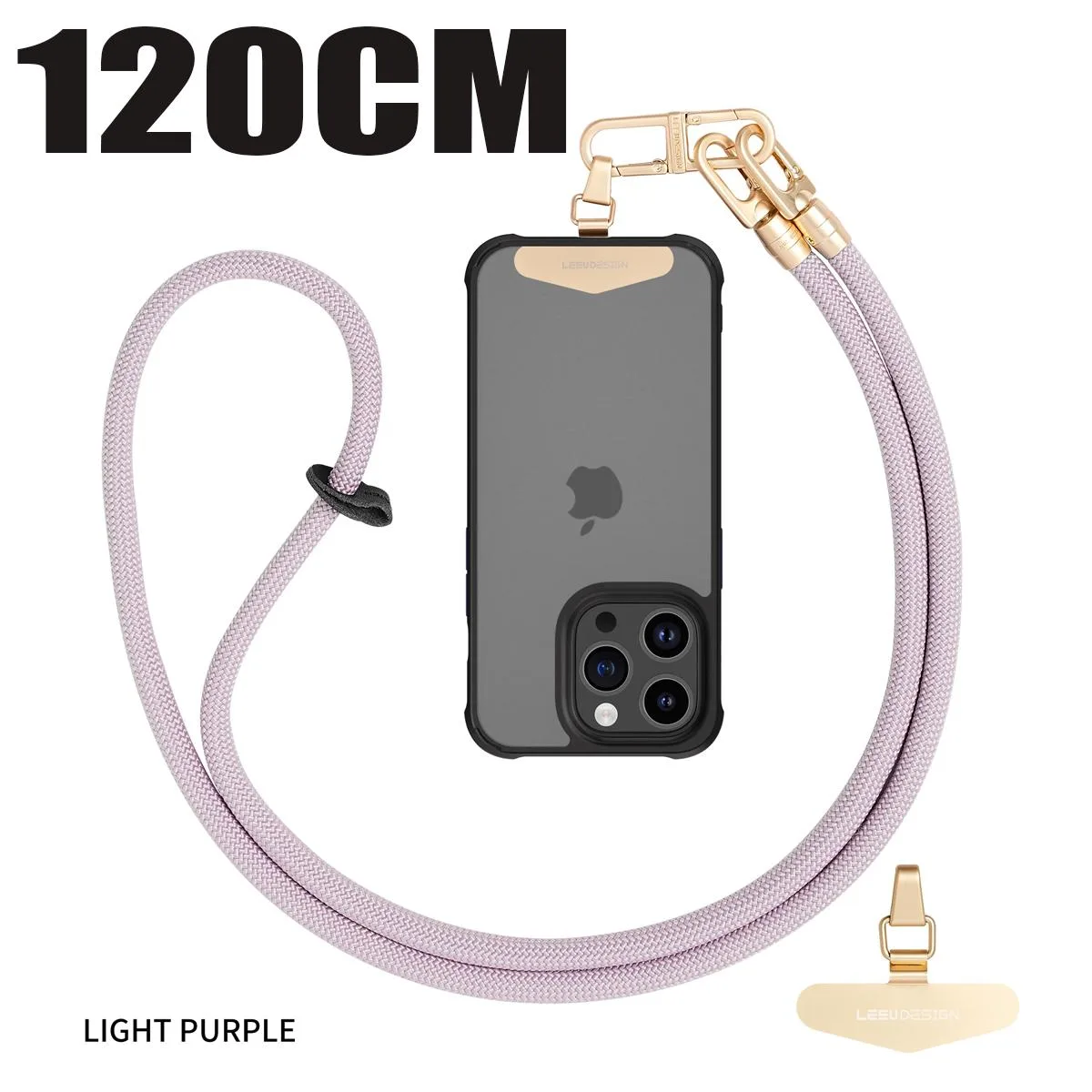 Pezin &amp; Hulin Pezin &amp; Hulin 120cm Cell Phone Lanyard Purple — product photo