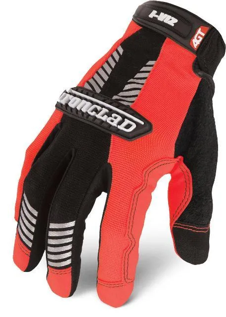 Ironclad Ironclad IVO2-05-XL I-Viz Hi-Vis Mechanics Gloves Orange XL — product photo