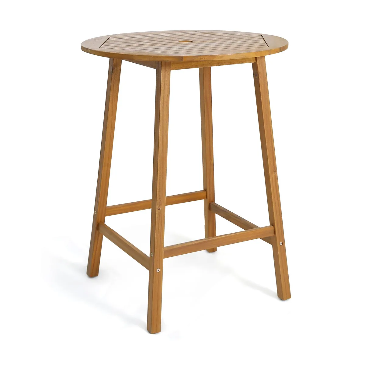 SlickBlue SlickBlue Bar Height Table 31.5" Natural Acacia 41"H — product photo
