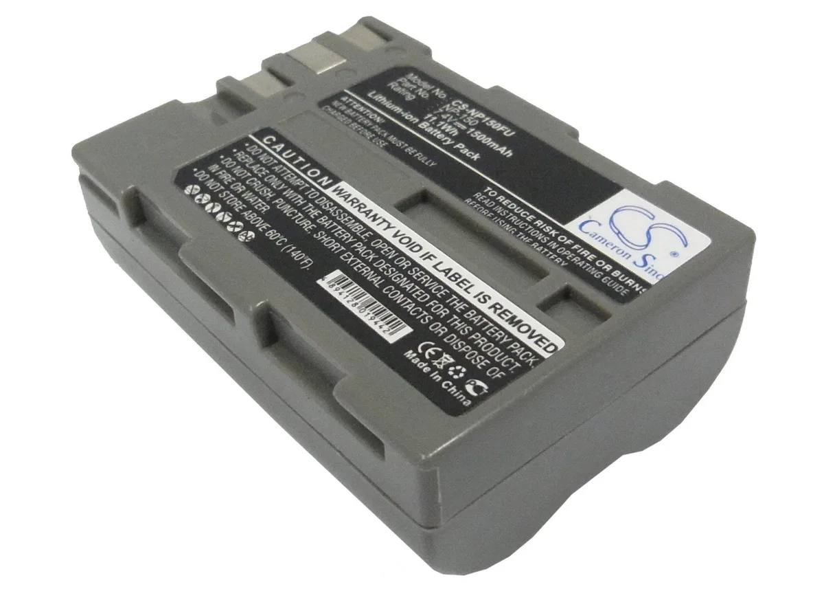  Cameron Sino Replacement Battery 1500mAh for Fujifilm BC-150 — product photo