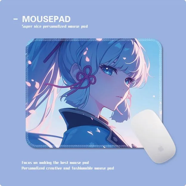 Enfain Enfain Kamisato Ayaka Mouse Pad Orange 30X25cm — product photo