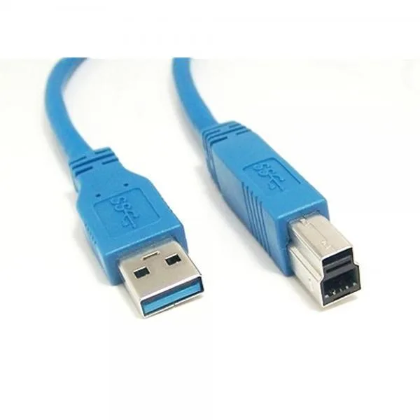 Micro Connectors Micro Connectors 6 ft USB 3.0 A to B Cable E07-306AB-BL Assorted colors — product photo