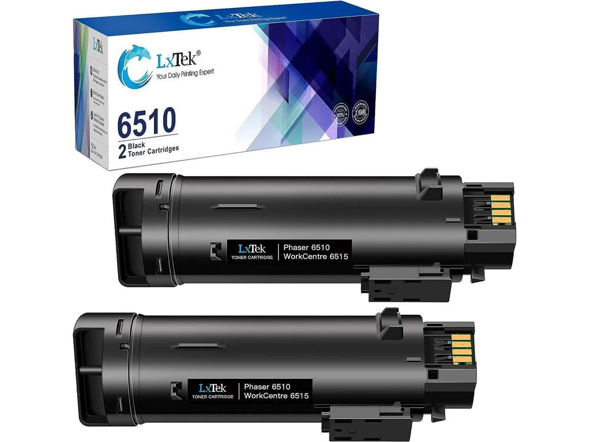 V4ink V4ink 902xl toner cartridge 2-pack black high yield 5500 pages for Phaser 6510 WorkCentre 6515 — product photo