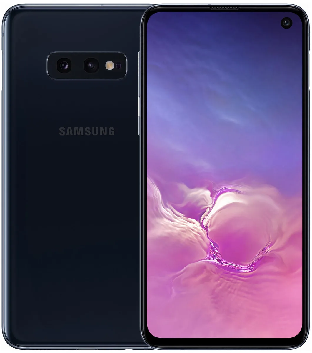 SAMSUNG SAMSUNG SM-G970-PB Galaxy S10e 128GB 5.8" Prism Black cell phones - unlocked — product photo