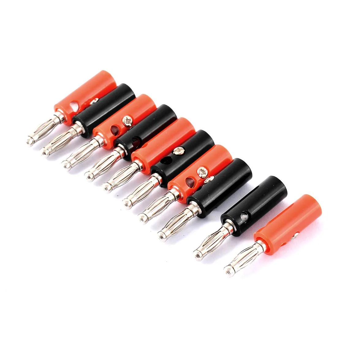 Unique-Bargains Unique-Bargains Banana Plug Coupler 10pcs Black Red — product photo