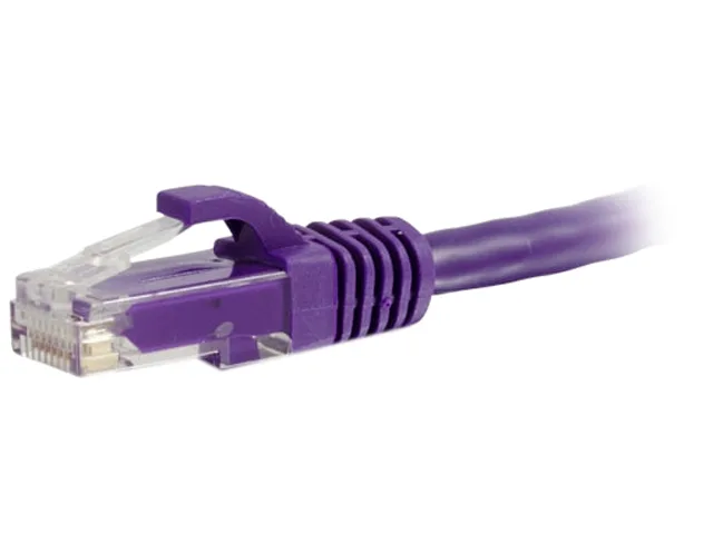 Cables To Go Cables To Go 50819 Cat6a UTP network ethernet cable 3 ft Purple — product photo