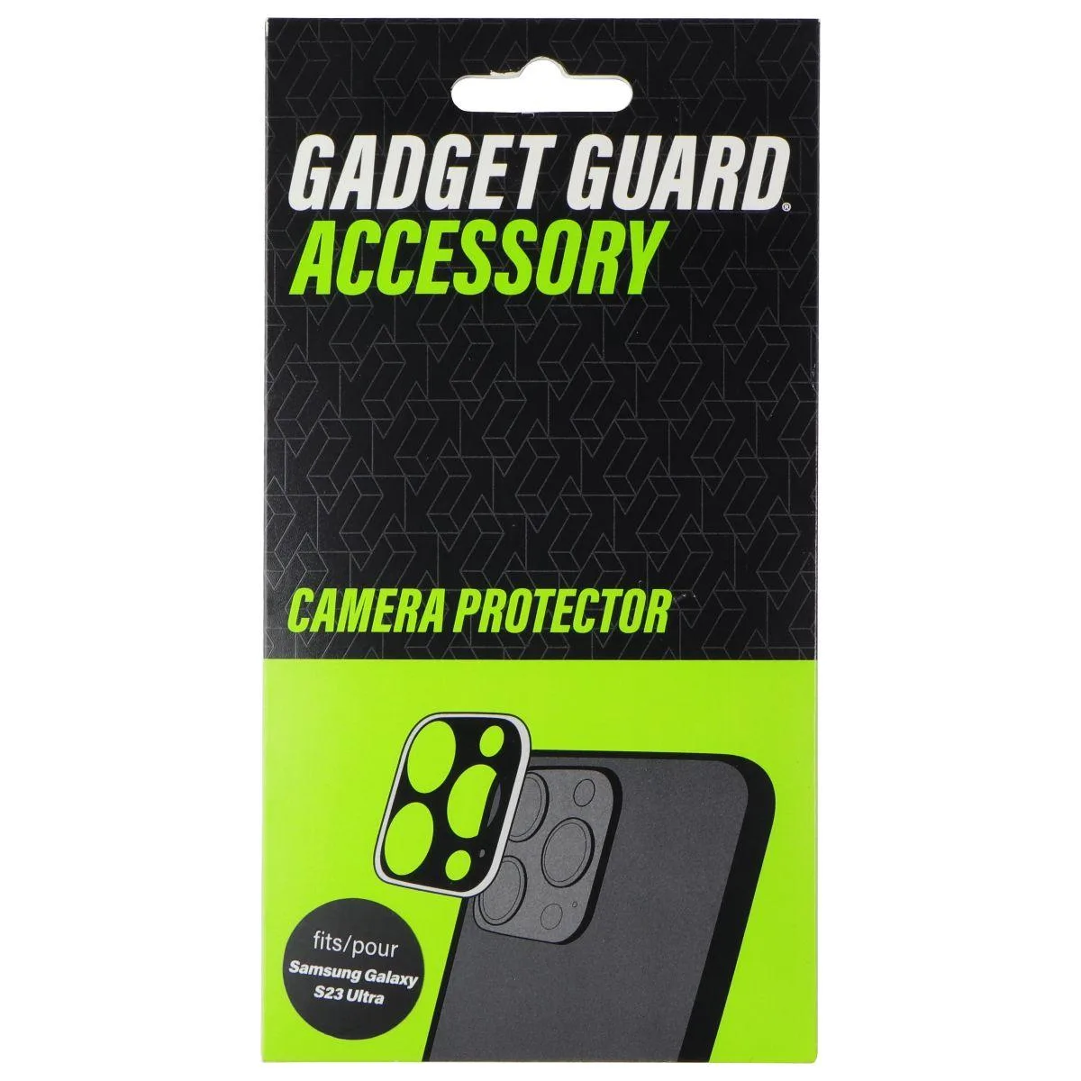 Invisible Gadget Guard Invisible Gadget Guard Camera Protector for Samsung Galaxy S23 Ultra Black — product photo