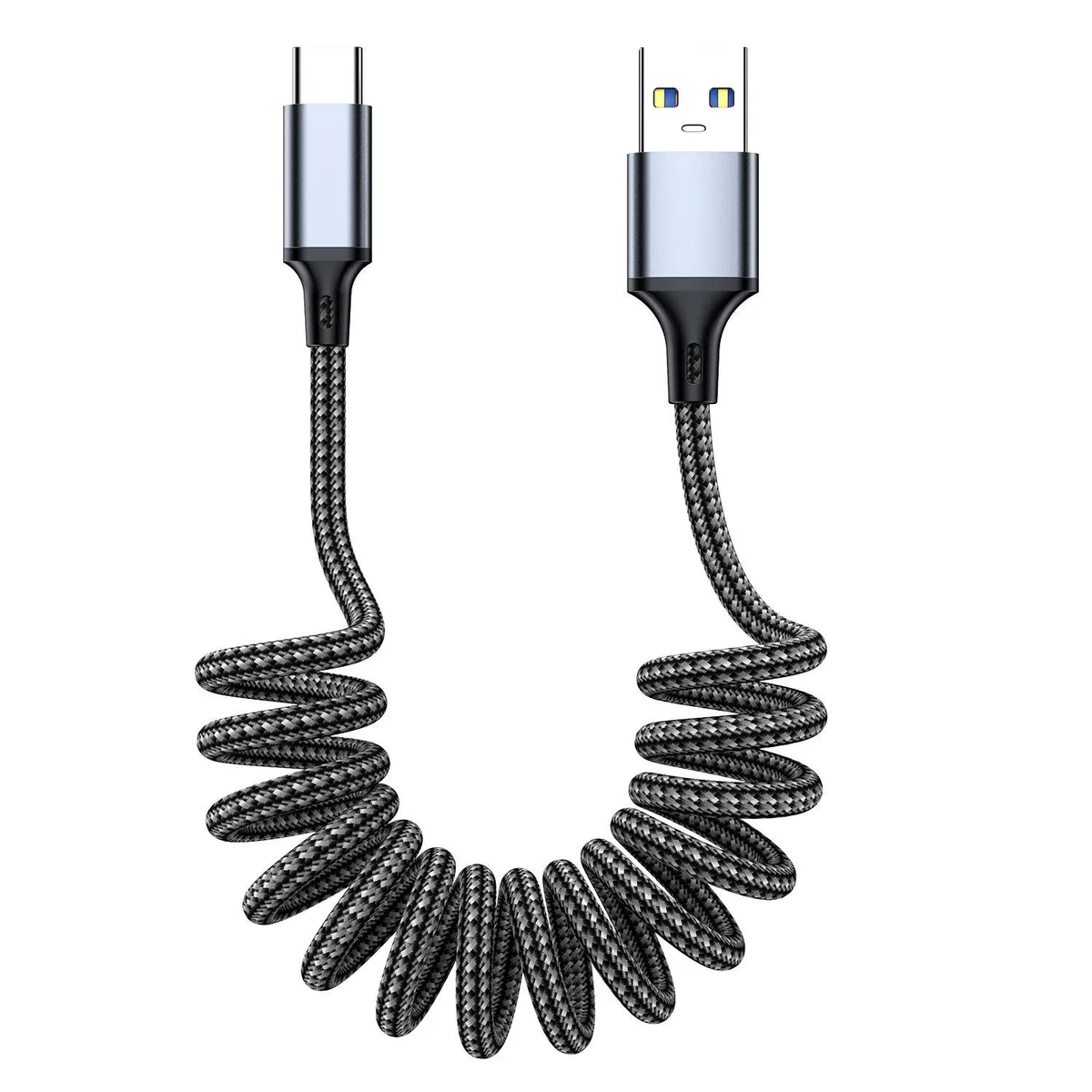 DOCTOR METAL DOCTOR METAL USB to USB Type-C spring cable CarPlay — product photo
