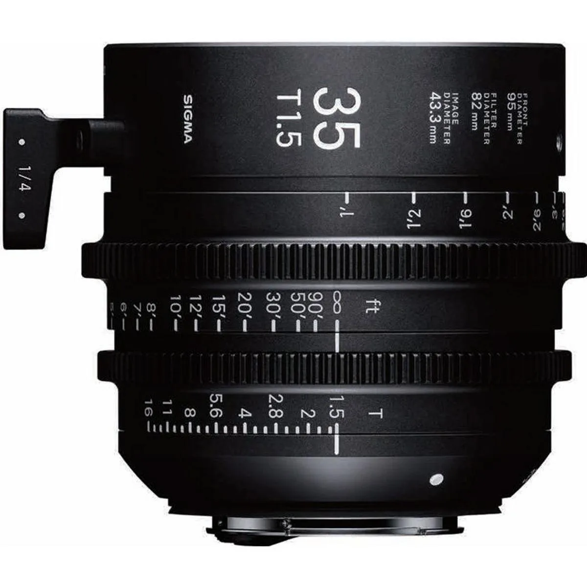 SIGMA Sigma 35mm T1.5 FF High-Speed Prime Lens Sony E Feet — product photo