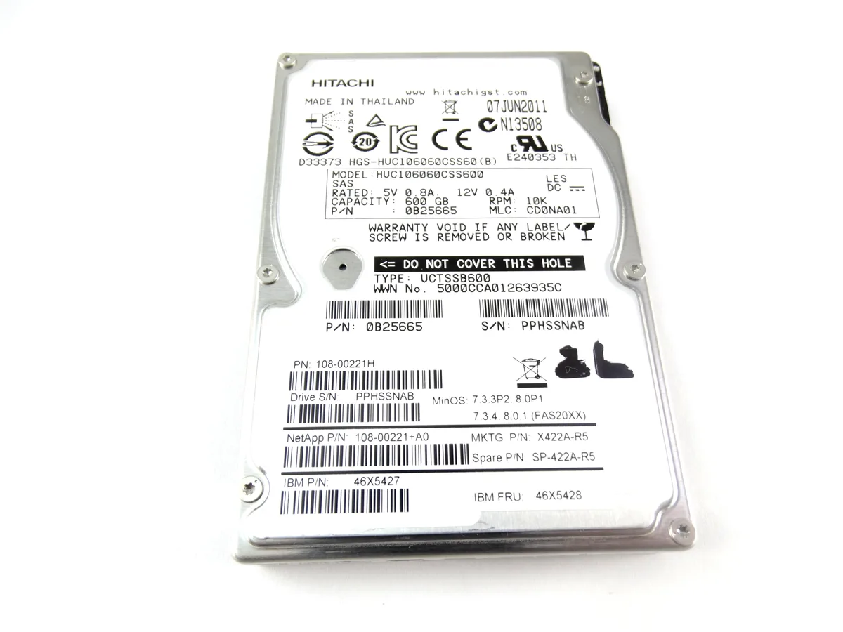 IBM IBM 600GB 10000 RPM 2.5 SAS internal hard drive — product photo
