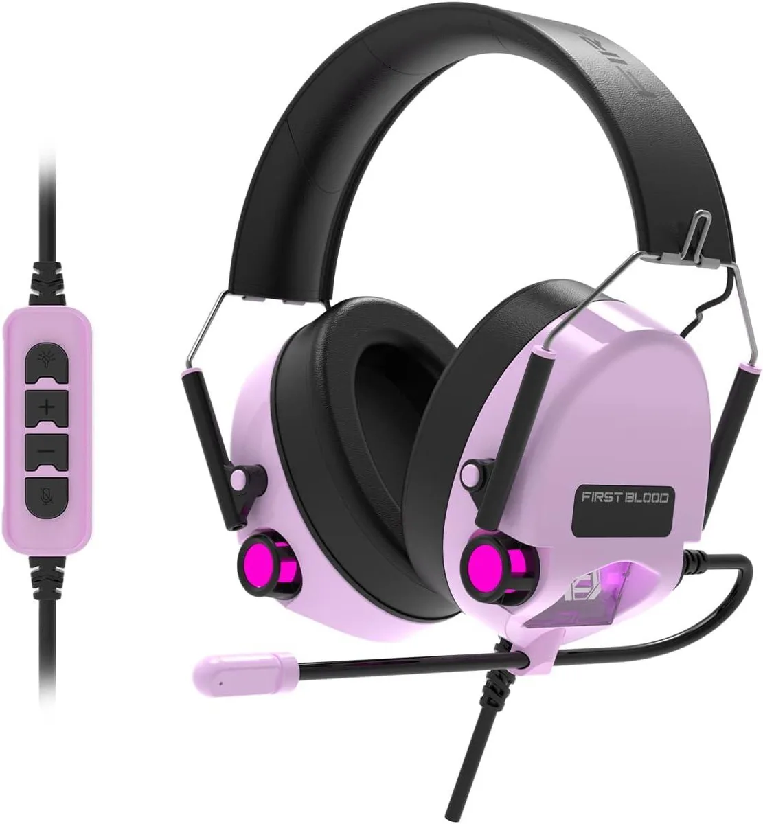 BFKK BFKK Clove Purple Wired Gaming Headset 7.1 50mm — product photo