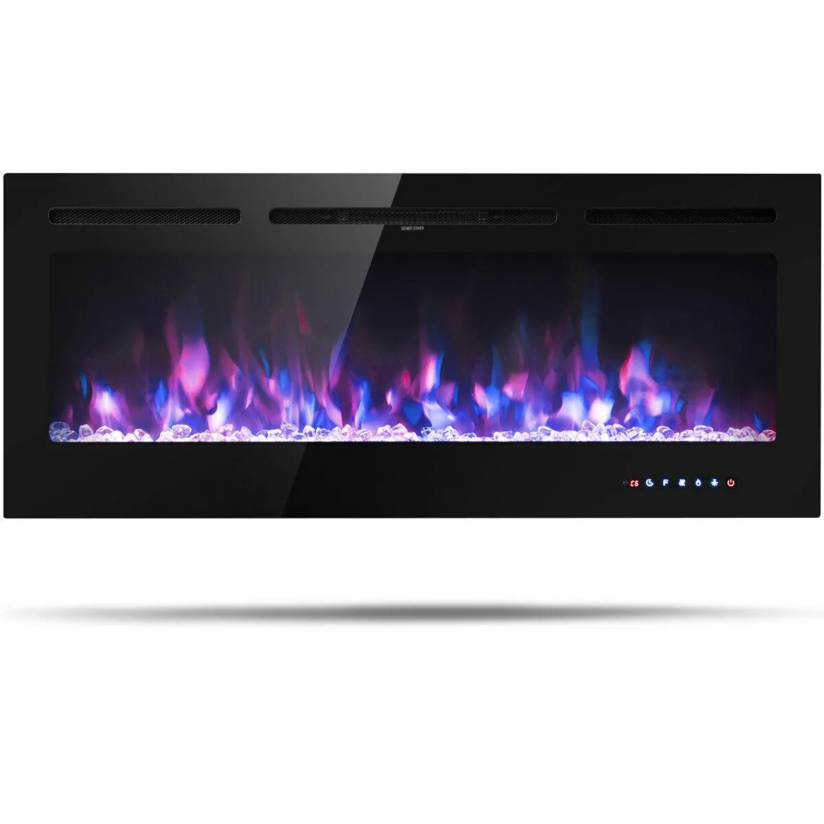 SlickBlue SlickBlue 50 Inch Recessed Electric Fireplace Adjustable Brightness — product photo