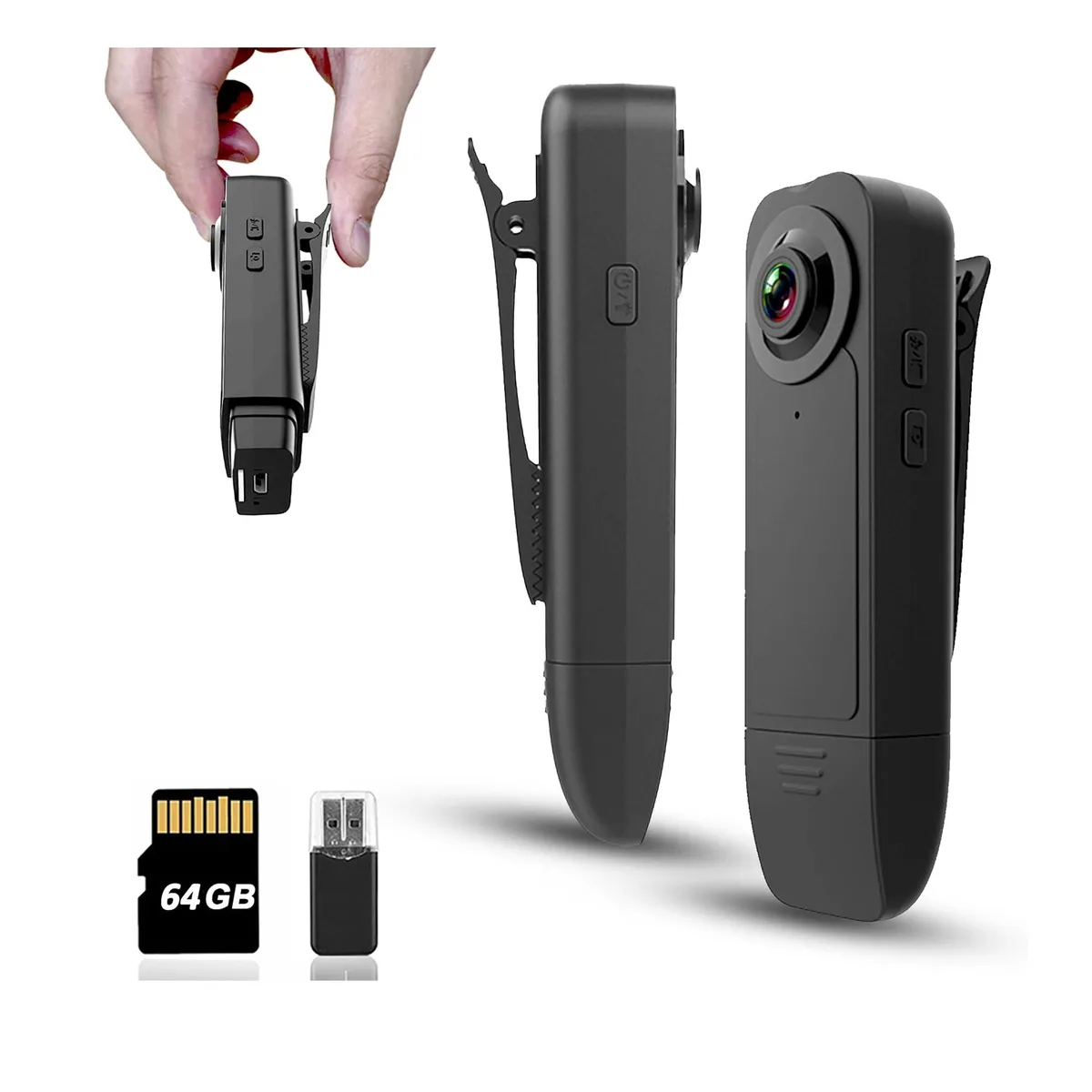  DJI A18 Body Camera 1080P 64GB Night Version — product photo