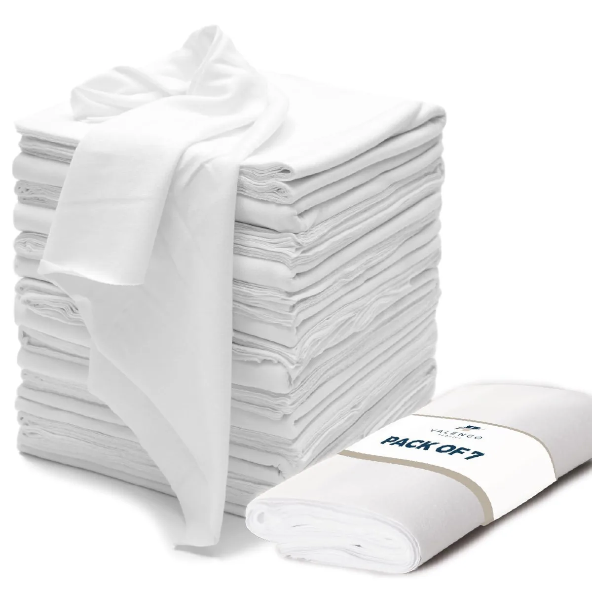 Metra 1901 100% Cotton Lint-Free Cloths 17x17 Pack of 7 — product photo