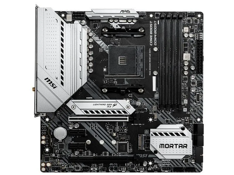 MSI MSI MAG B550M MORTAR WIFI AMD motherboard — product photo