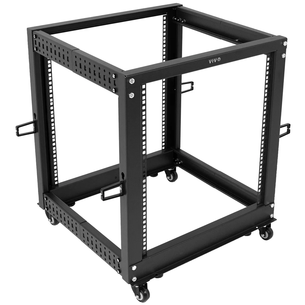 VIVO VIVO 12U Open Frame Server Rack 22-40in Depth 1200lb Black — product photo