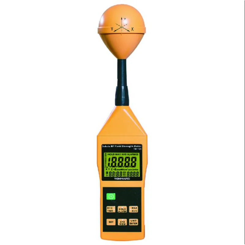 TENMARS ELECTRONICS TENMARS ELECTRONICS TM-196 3 Axis RF Field Meter 10MHz~8GHz — product photo