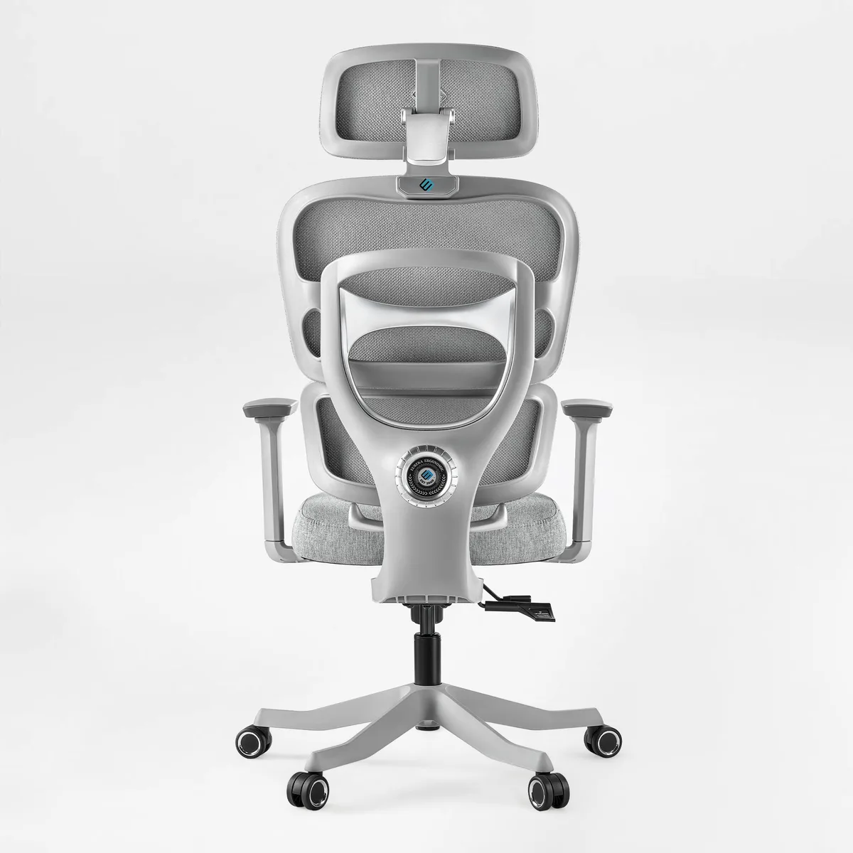 Eureka Ergonomic Eureka Ergonomic Axion Hybrid Gaming Chair Silver Gray — product photo
