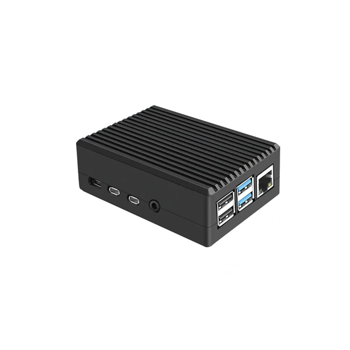 AAAwave AAAwave ODS716 Aluminium Cooling Case for Raspberry Pi 4B Black — product photo