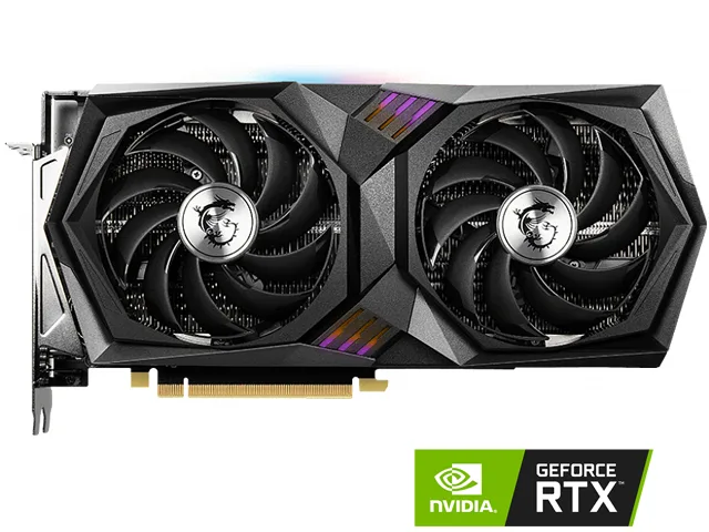 MSI MSI RTX3060TiGAMING8GLHR graphics card — product photo