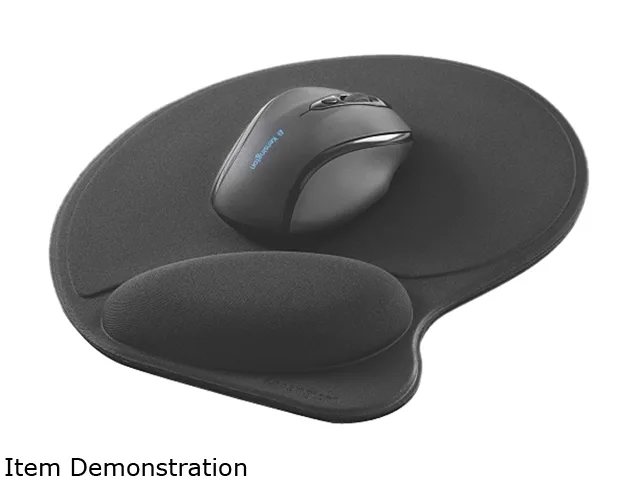 Kensington Kensington L57822US Wrist Pillow Mouse Pad Black 23mm — product photo