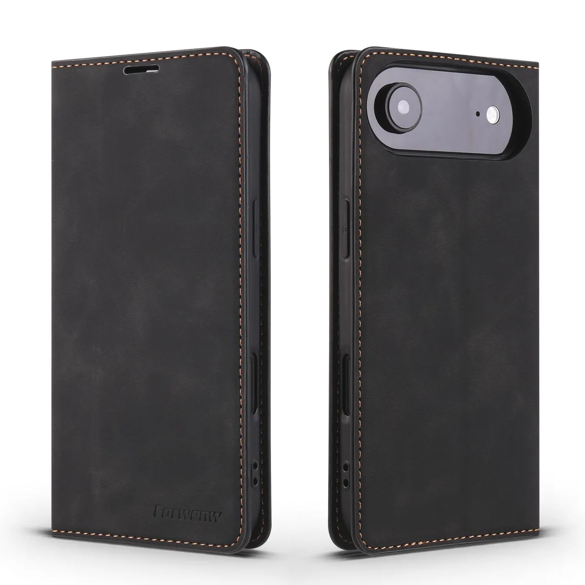 Werleo Werleo Case for iPhone Air 6.5 inch Black PU Leather Wallet Stand — product photo