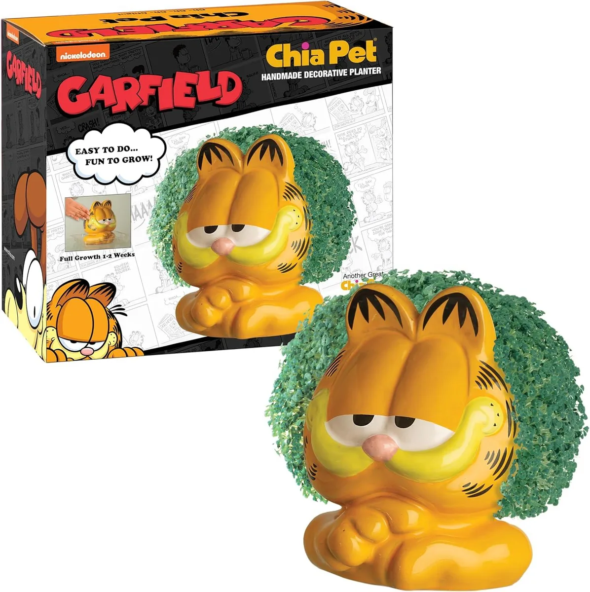 Joseph Enterprises Joseph Enterprises JE00997-01 Chia Pet Garfield planter general craft — product photo