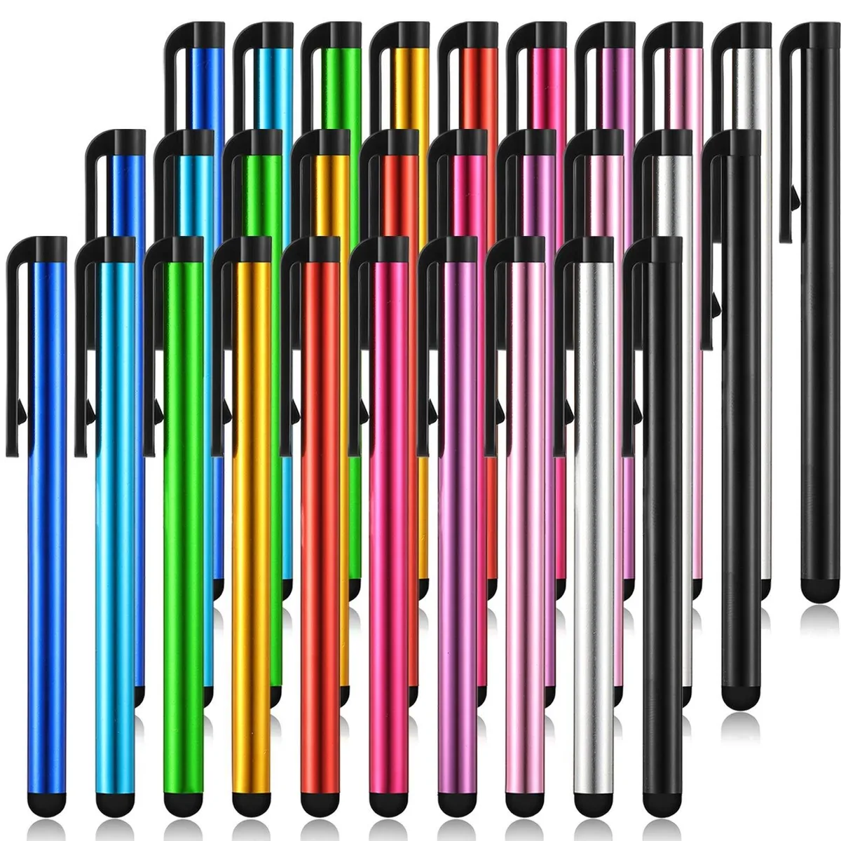Outus 30-Piece Capacitive Stylus Set 10 Colours 4.2in — product photo