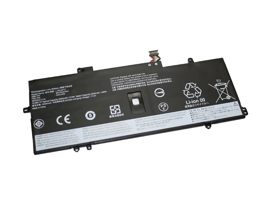 PowerWarehouse PowerWarehouse L18M4P72 laptop battery for ThinkPad X1 Yoga 4th 5th Gen — product photo
