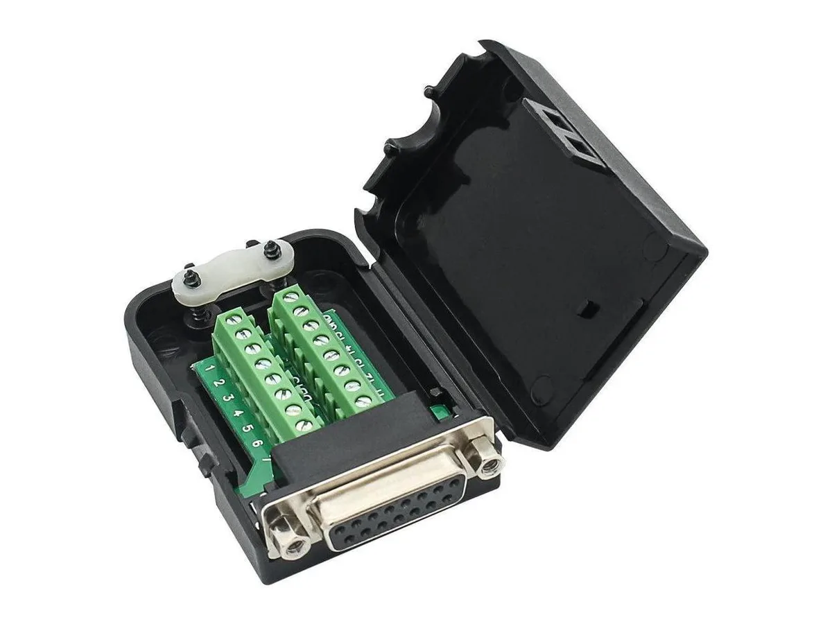 BONAEVER BONAEVER DB15 Breakout Connector Female Adapter with Case — product photo