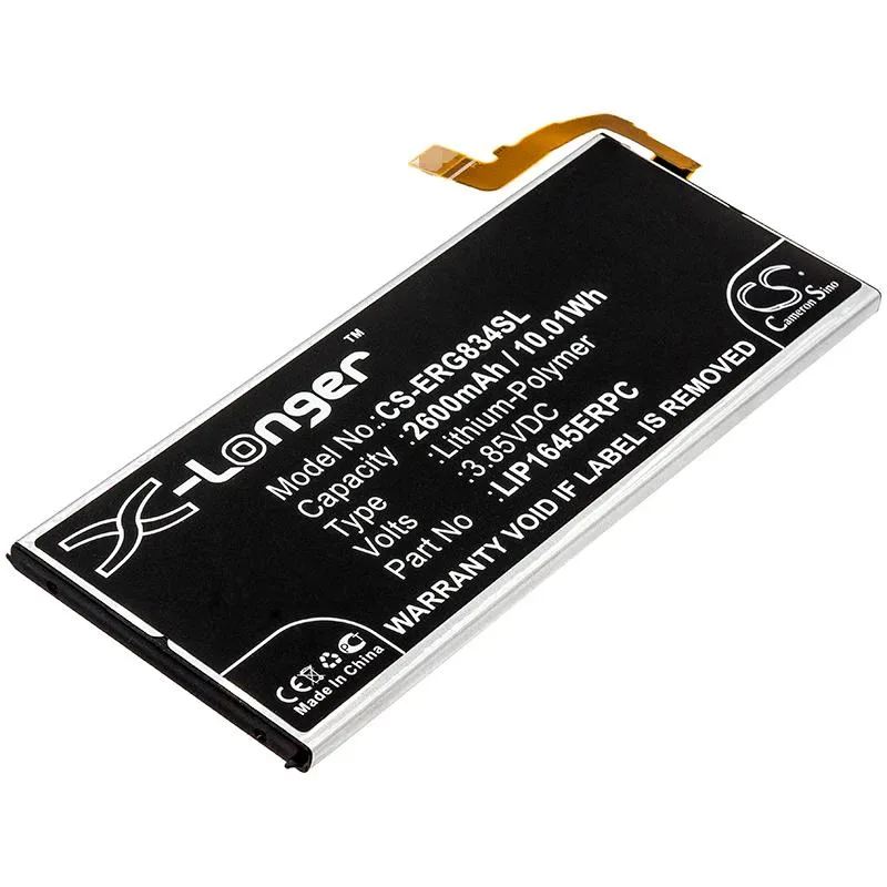 Rectangular slim battery pack, matte grey finish, gold contact strip on one short edge