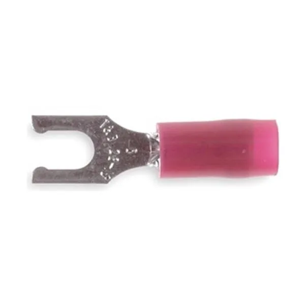 Sta-Kon Sta-Kon RA18-10FL Fork Terminal #10 Stud 16 AWG 600 V Nylon Insulated — product photo