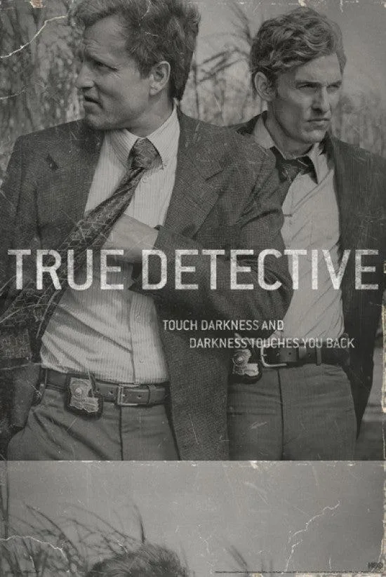 True Detective poster 24 x 36 inches glossy paper rolled in tube