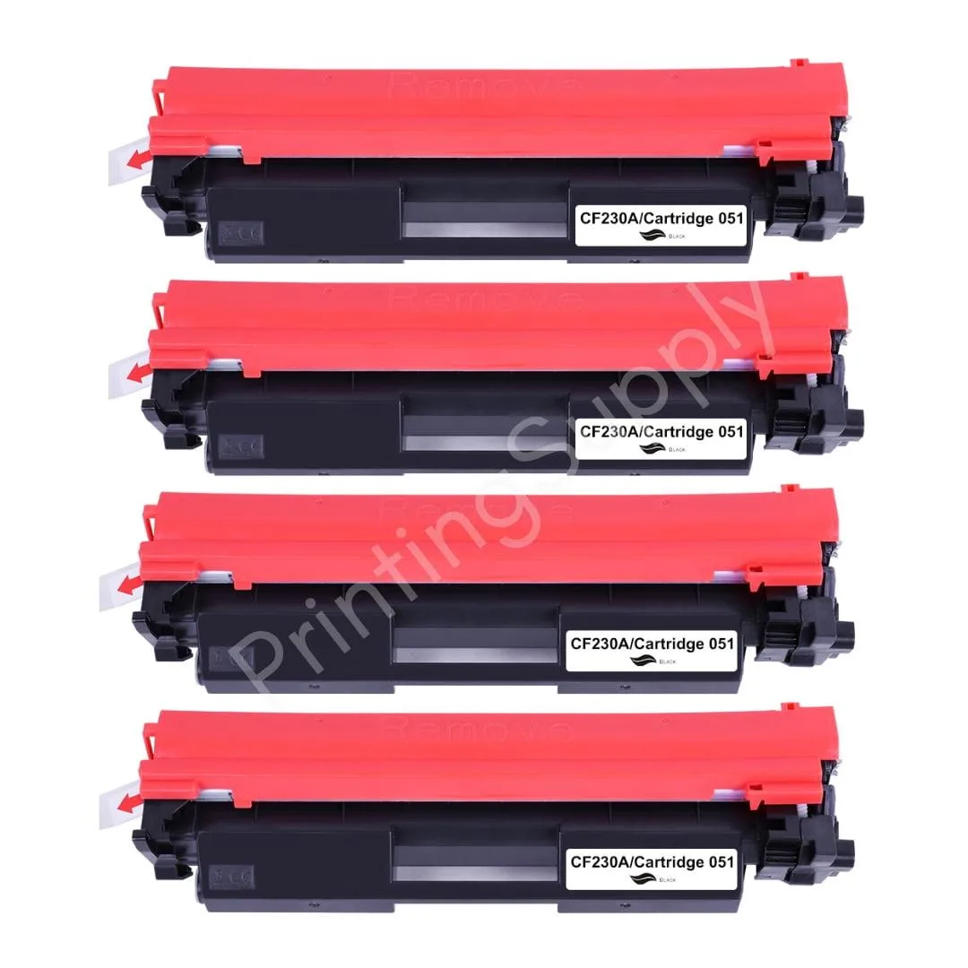 Ninestar Technology Ninestar Technology 051H CF230X Black High-Yield Toner Cartridge 4 Pack — product photo